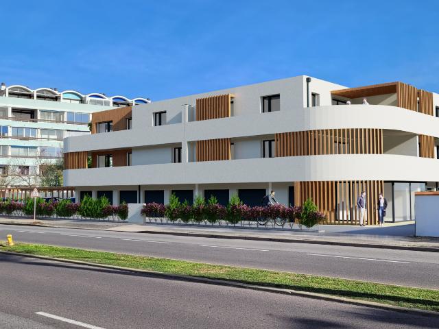 SAINT CYPRIEN PLAGE: APPARTEMENT NEUF T3 TERRASSE VUE MER
