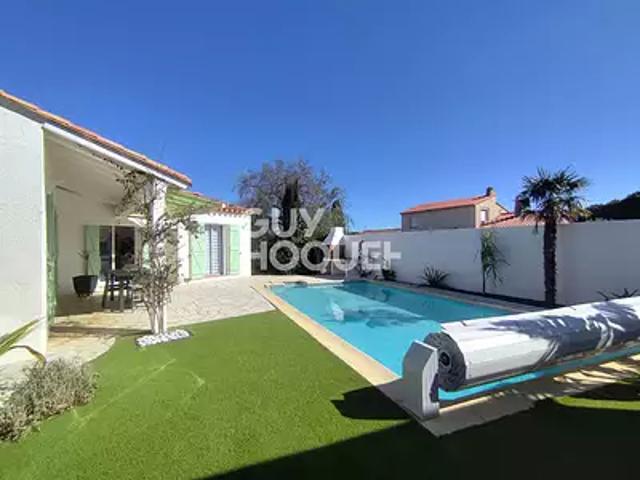Saint Cyprien 66750 Achat / Vente maison 4 pièces t4 au dernier étage piscine