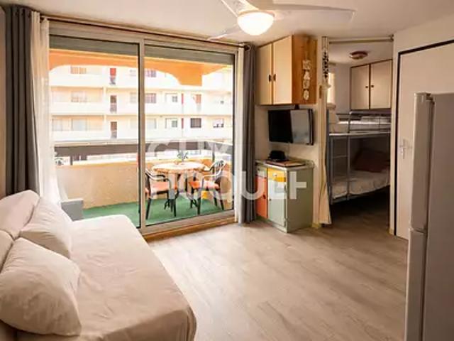 Saint Cyprien 66750 Achat / Vente appartement 1 pièce t1