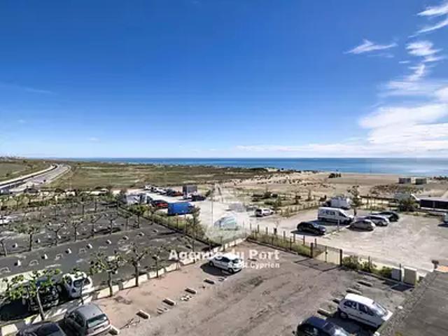 Saint Cyprien 66750 Achat / Vente appartement 2 pièces t2 parking