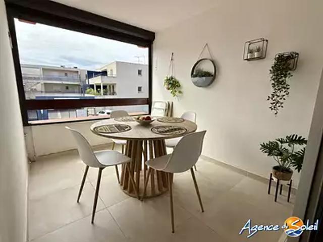 Saint Cyprien 66750 Achat / Vente appartement 2 pièces t2 terrasse parking