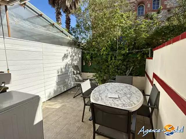 Saint Cyprien 66750 Achat / Vente appartement 2 pièces t2 terrasse