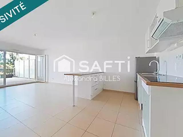 Saint Cyprien 66750 Achat / Vente appartement 3 pièces t3 terrasse parking