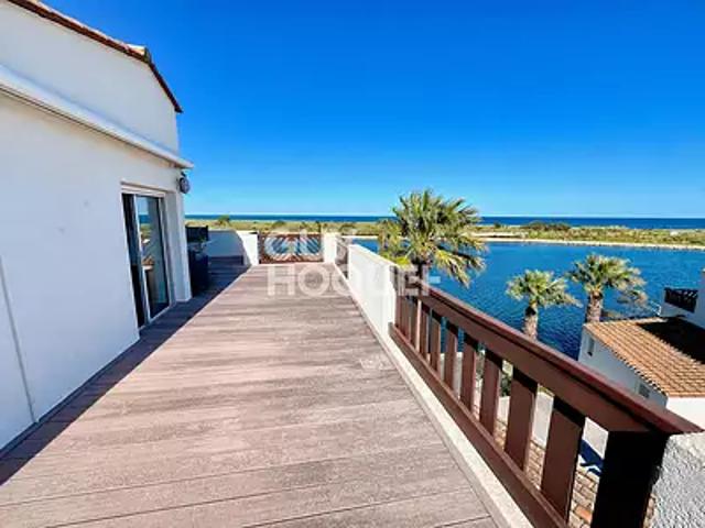 Saint Cyprien 66750 Achat / Vente appartement 4 pièces t4 au dernier étage