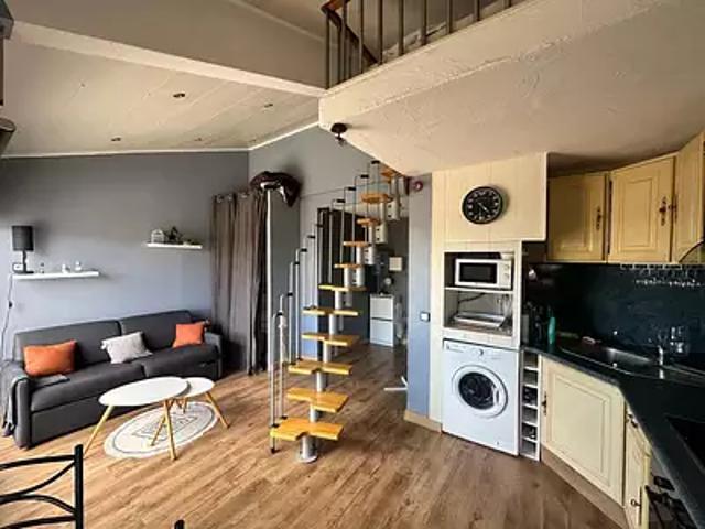 Saint Cyprien 66750 Location appartement 1 pièce t1 piscine balcon