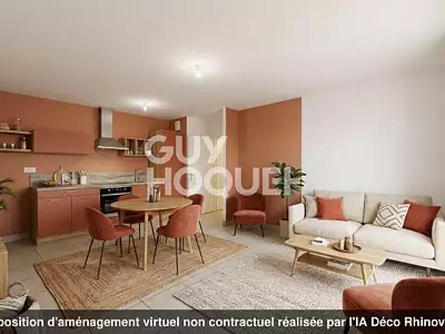 Saint Cyr sur Loire 37540 Achat / Vente appartement 3 pièces t3 terrasse parking