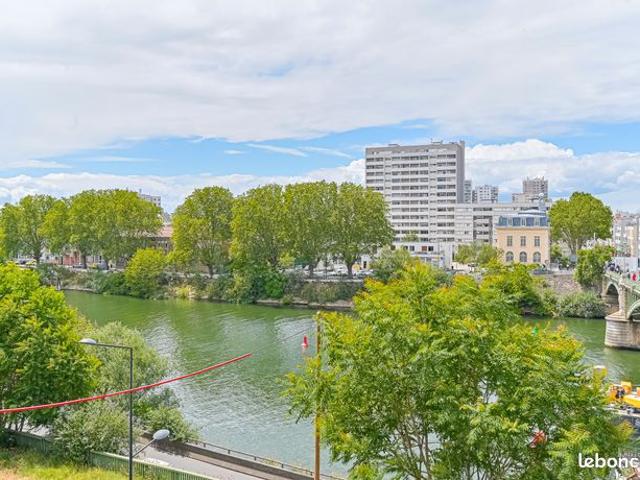 Saint Denis 93200 – Bords de Seine | 2 pièces de 43 m² avec vue dégagée sur le fleuve