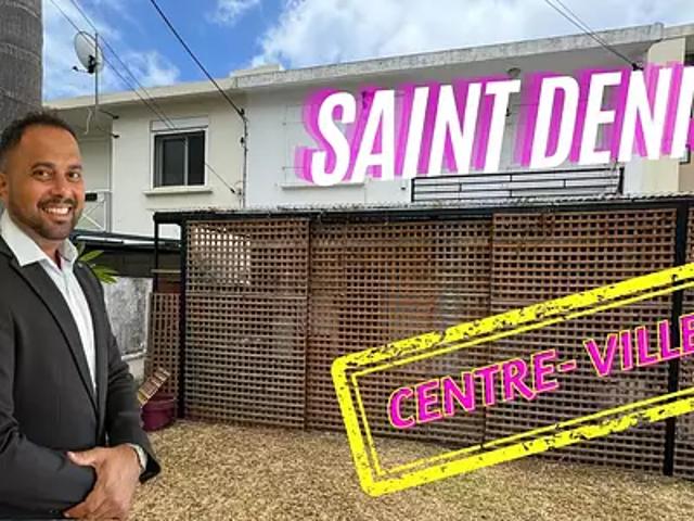Saint Denis 97400 Achat / Vente maison 4 pièces t4 terrasse parking