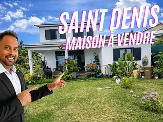 Saint Denis 97400 Achat / Vente maison 5 pièces t5 terrasse