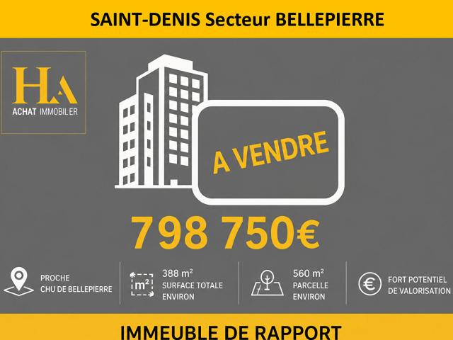 Saint Denis Vente Immeuble 97