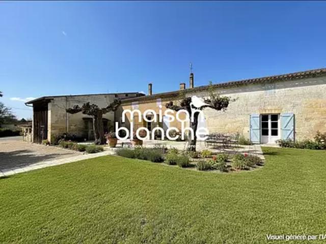 Saint Denis de Pile 33910 Achat / Vente maison 5 pièces t5