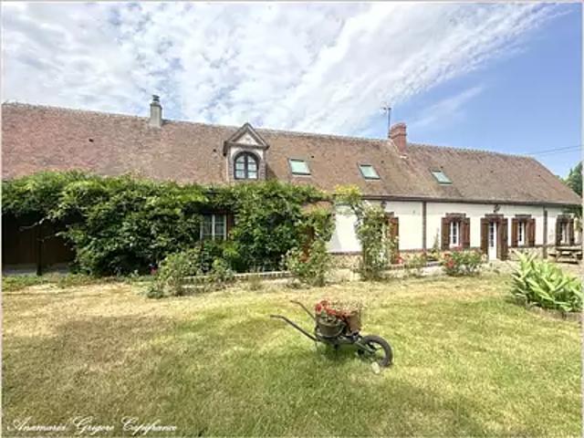 Saint Denis des Puits 28240 Achat / Vente maison 8 pièces t8 piscine jardin