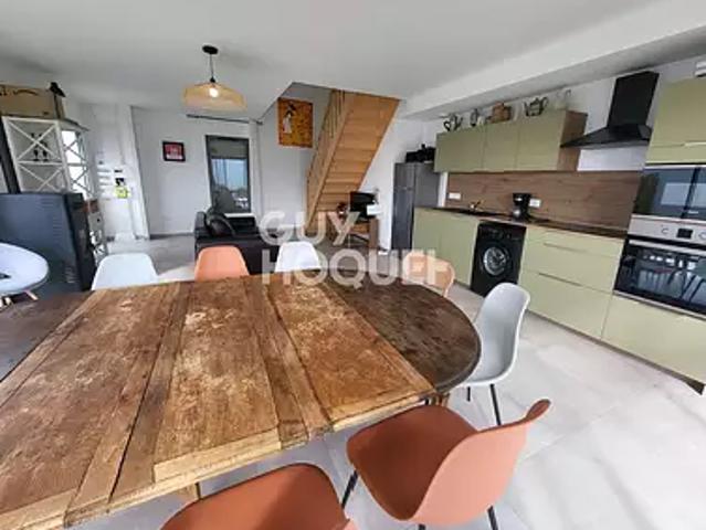 Saint Denis d'Oléron 17650 Achat / Vente maison 5 pièces t5 au dernier étage piscine