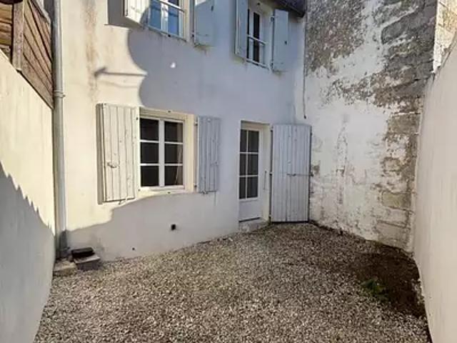 Saint Denis d'Oléron 17650 Achat / Vente maison 3 pièces t3 jardin terrasse