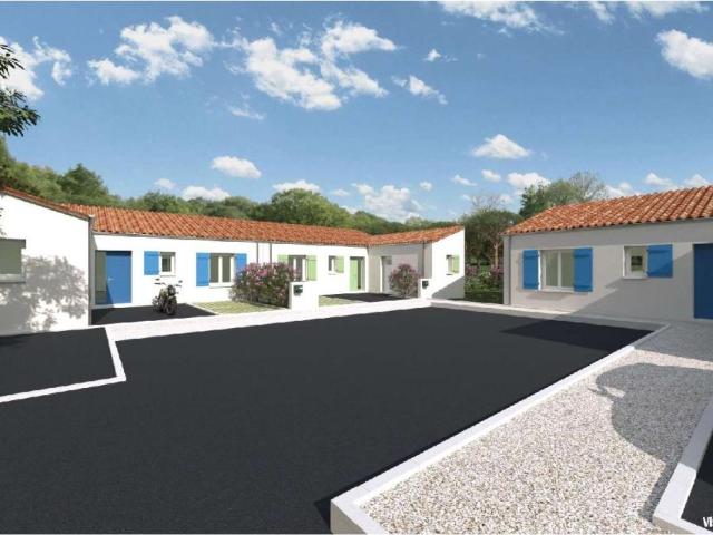 SAINT DENIS D'OLERON 17 Pavillon neuf 83 m² avec 3 Chambres terrain 320 m²