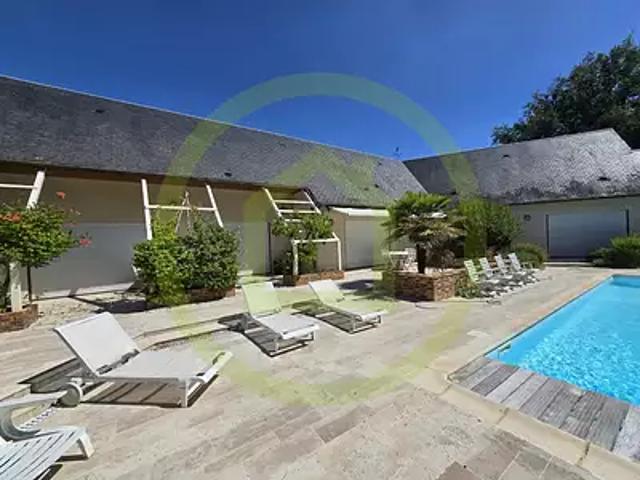 Saint Denis en Val 45560 Achat / Vente maison 6 pièces t6 piscine terrasse