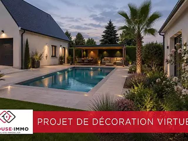 Saint Denis en Val 45560 Achat / Vente maison 7 pièces t7 terrasse parking