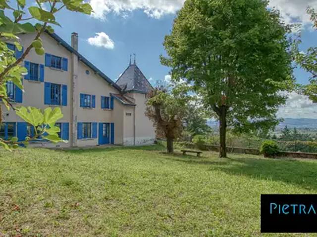 Saint Didier au Mont d'Or 69370 Achat / Vente maison 8 pièces t8 piscine terrasse