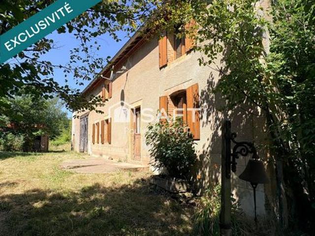 SAINT DIDIER EN BRIONNAIS – Ancienne fermette à rénover sur plus de 8 000 m² de terrain avec mare