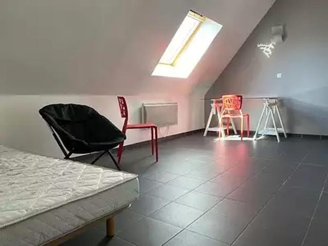 Saint Dié des Vosges 88100 Location appartement 1 pièce t1 au dernier étage