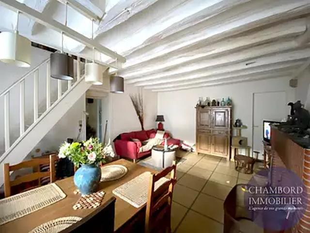 Saint Dyé sur Loire 41500 Achat / Vente maison 4 pièces t4 au dernier étage cave