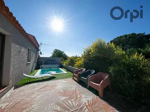 Saint Estève 66240 Achat / Vente maison 4 pièces t4 piscine jardin