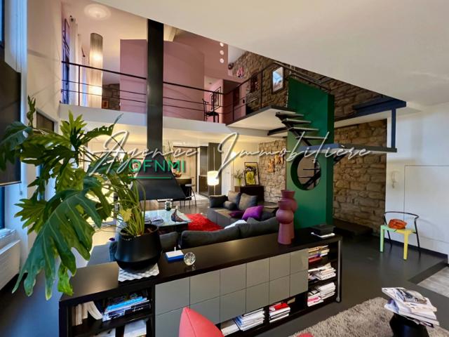 SAINT ÉTIENNE, ATELIER LOFT D'ARCHITECTE, CHARME ET CONTEMPO