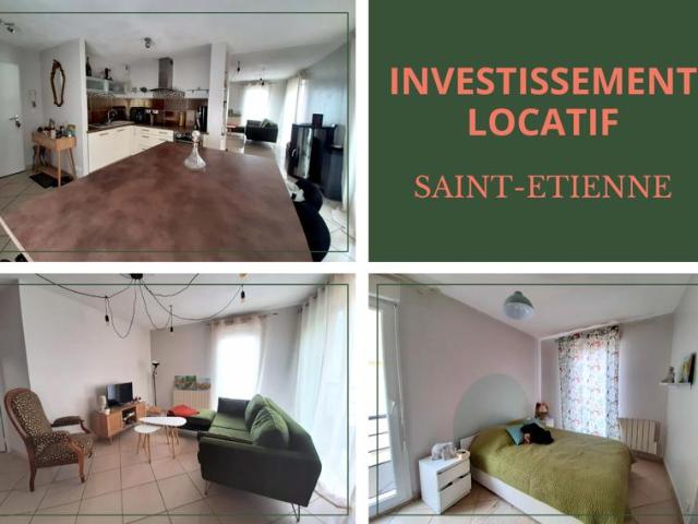 SAINT ETIENNE A VENDRE APPARTEMENT T4 GARAGE DOUBLE