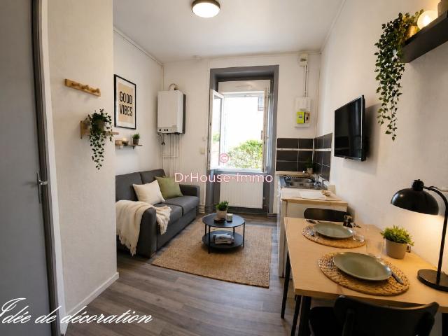Saint Etienne Cret de Roch/Fourneyron 42000 Appartement f1 de 27m² RDC
