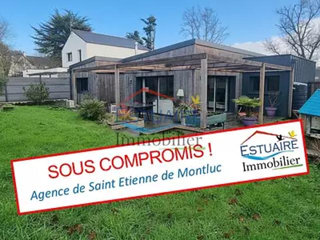 Saint Etienne de Montluc 44360 Achat / Vente maison 5 pièces t5 terrasse parking