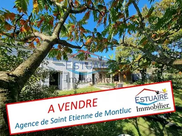 Saint Etienne de Montluc 44360 Achat / Vente maison 6 pièces t6 terrasse parking