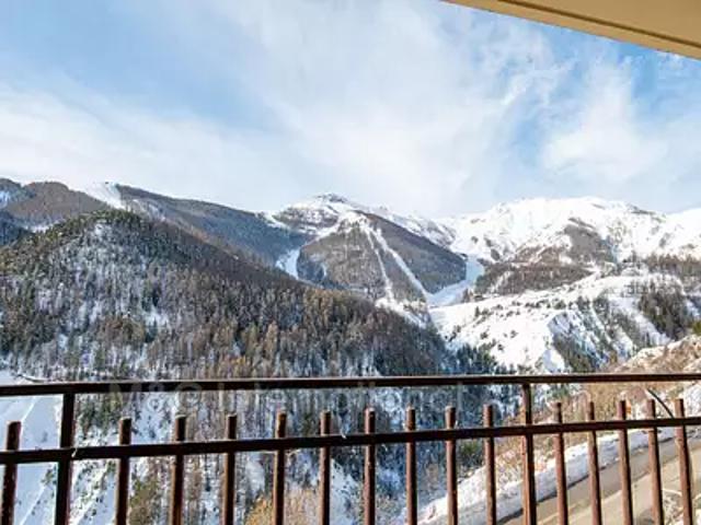 Saint Etienne de Tinée 06660 Achat / Vente appartement 1 pièce t1 terrasse