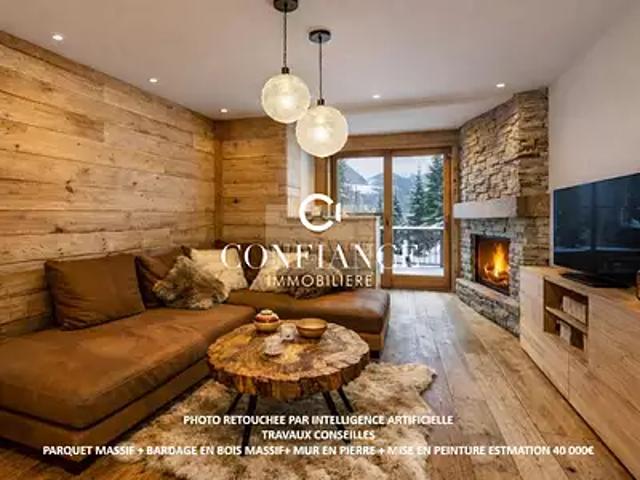 Saint Etienne de Tinée 06660 Achat / Vente appartement 3 pièces t3 terrasse