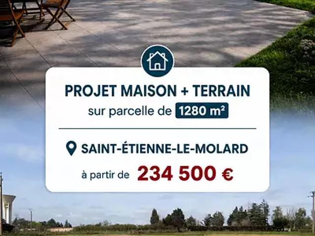 Saint Etienne le Molard 42130 Achat / Vente terrain