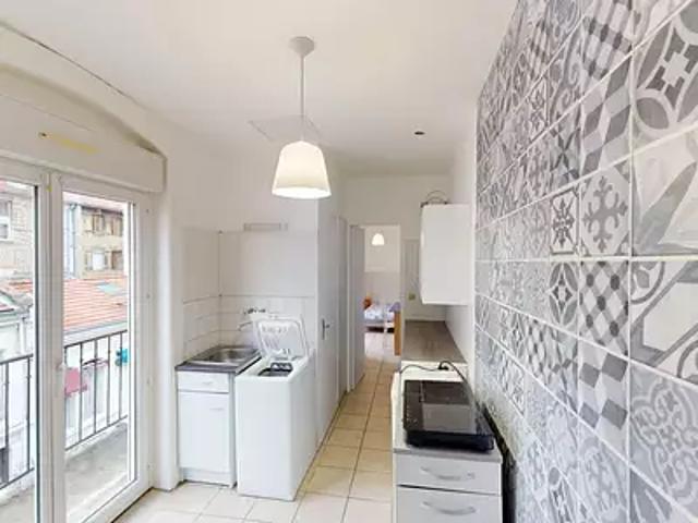 Saint Étienne 42000 Location appartement 2 pièces t2 balcon