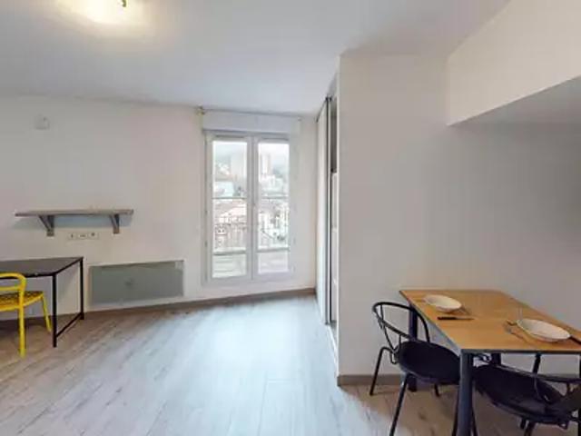 Saint Étienne 42100 Location appartement 2 pièces t2 terrasse