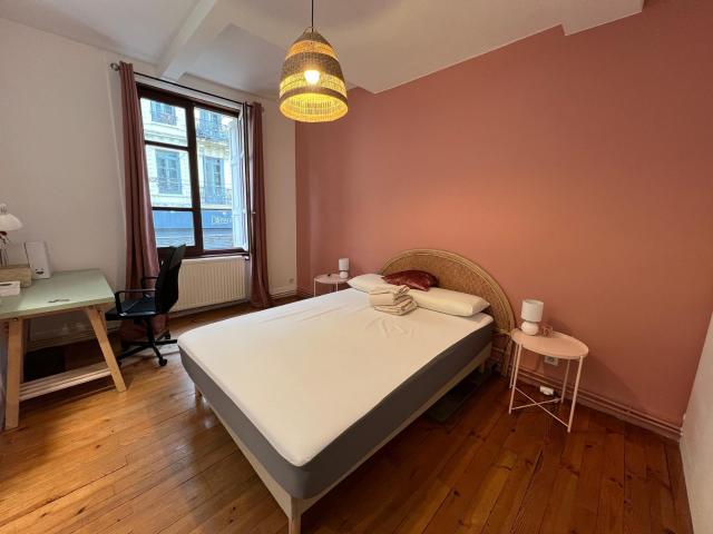 SAINT ETIENNE 55 RUE CHARLES DE GAULLE 1 chambre en colocation.