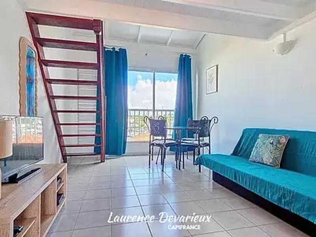 Saint François 97118 Achat / Vente appartement 1 pièce t1 au dernier étage