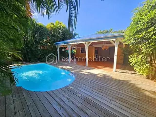 Saint François 97118 Achat / Vente maison 4 pièces t4 piscine terrasse