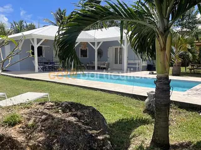 Saint François 97118 Achat / Vente maison 5 pièces t5 au dernier étage piscine