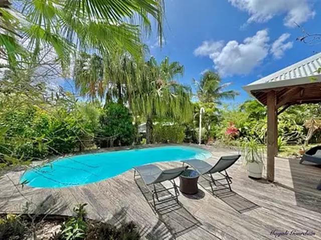Saint François 97118 Achat / Vente maison 9 pièces t9 piscine jardin