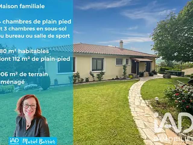 Saint Genest Lerpt 42530 Achat / Vente maison 10 pièces t10