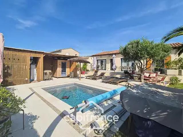 Saint Geniès de Comolas 30150 Achat / Vente maison 4 pièces t4 piscine jardin