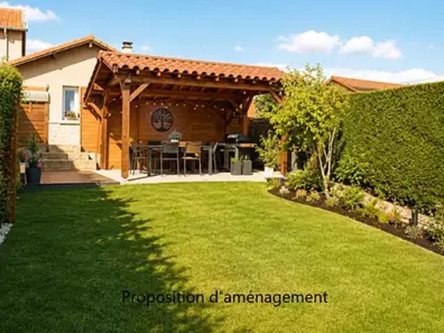 Saint Genis les Ollières 69290 Achat / Vente maison 5 pièces t5 jardin terrasse