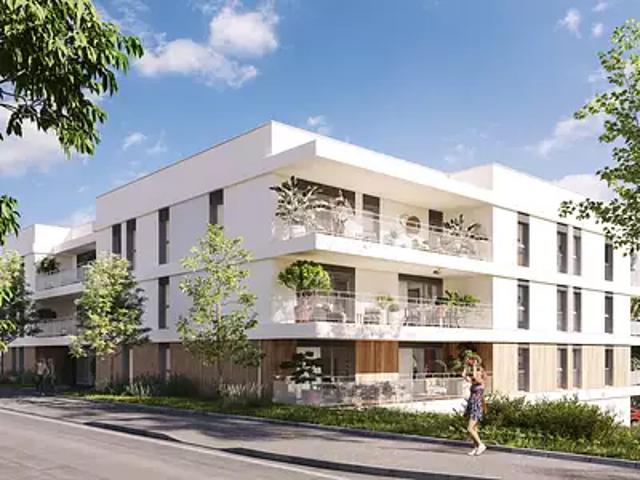 Saint Genis Pouilly 01630 Programme neuf appartement neuf à vendre t4 LMNP HQE NF