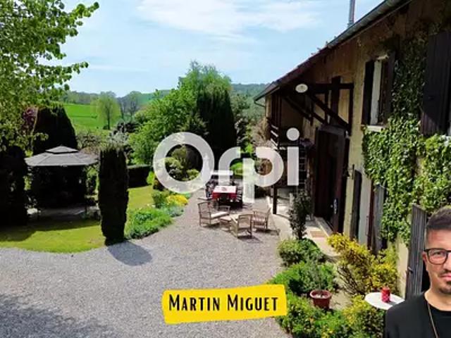 Saint Geoire en Valdaine 38620 Achat / Vente maison 6 pièces t6 jardin terrasse
