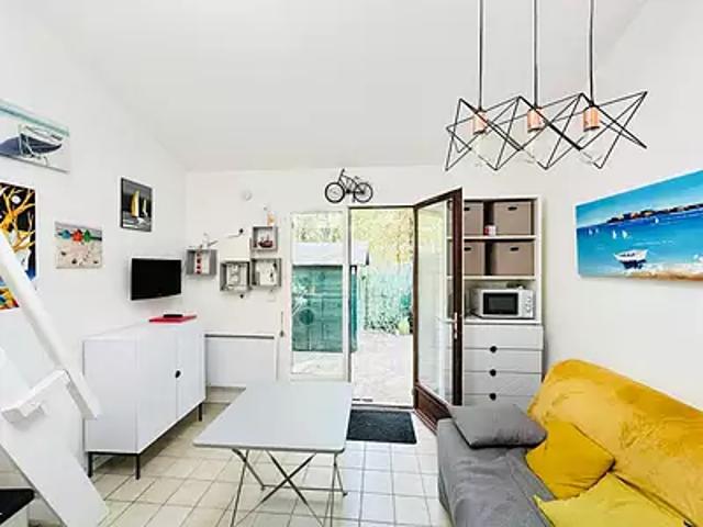 Saint Georges de Didonne 17110 Achat / Vente appartement 1 pièce t1 jardin terrasse