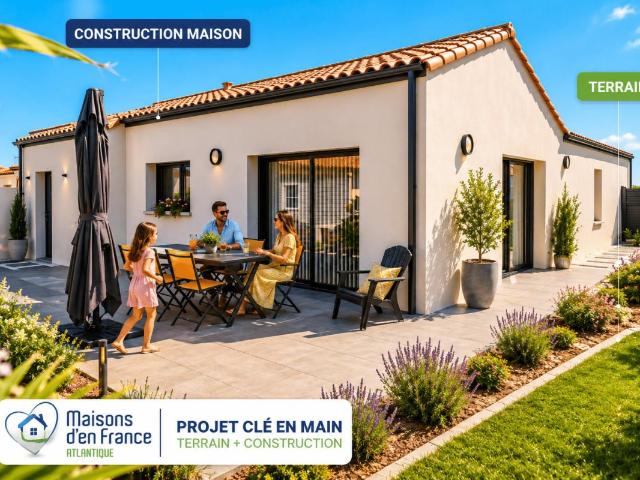 SAINT GEORGES DE DIDONNE 17 Projet maison neuve éco responsable de 2 à x chambres + garage