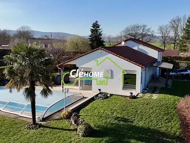 Saint Georges de Reneins 69830 Achat / Vente maison 6 pièces t6 piscine