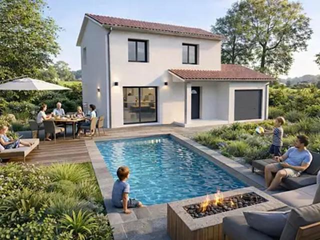 Saint Georges d'Espéranche 38790 Programme neuf maison neuf à vendre 4 pièces